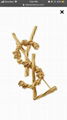 Saint Laurent YSL pin brooch fashion women  Opyum ysl brooches