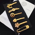 Versace gilded barrette LEFT MEDUSA TRIBUTE HAIR PIN Versace Hairpin