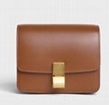 CELINE SMALL CLASSIC BAG IN BOX CALFSKIN 