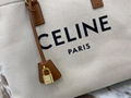 Celine Horizontal Cabas Canvas Bag Tote Women Canvas handbags