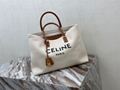 Celine Horizontal Cabas Canvas Bag Tote Women Canvas handbags