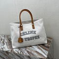 Celine Horizontal Cabas Canvas Bag Tote Women Canvas handbags