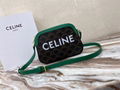 Celine SMALL CAMERA BAG IN TRIOMPHE CANVAS WITH CELINE PRINT Women celine bags