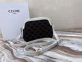 Celine SMALL CAMERA BAG IN TRIOMPHE CANVAS WITH CELINE PRINT Women celine bags