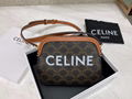 Celine SMALL CAMERA BAG IN TRIOMPHE CANVAS WITH CELINE PRINT Women celine bags