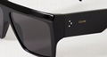 CELINE EYEWEAR Oversized D-frame acetate sunglasses Women black glasses