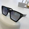 CELINE EYEWEAR Oversized cat-eye acetate sunglasses