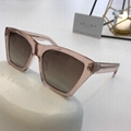 CELINE EYEWEAR Oversized cat-eye acetate sunglasses