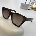 CELINE EYEWEAR Oversized cat-eye acetate sunglasses