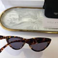        eyewear Cat-eye acetate sunglasses        white frame sunglass 9