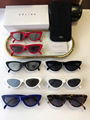        eyewear Cat-eye acetate sunglasses        white frame sunglass 10