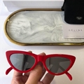 Celine eyewear Cat-eye acetate sunglasses Celine white frame sunglass