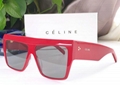 CELINE EYEWEAR Oversized D-frame acetate sunglasses Women black glasses