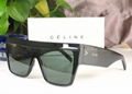 CELINE EYEWEAR Oversized D-frame acetate sunglasses Women black glasses