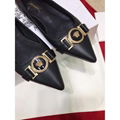  Versace Leather Medusa Icon Pumps Shoes Ladies high heel pumps