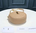 Saint Laurent Vinyle Round Camera Bag ysl round circle vinyle bag Ysl Chain bag