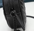 Saint Laurent Vinyle Round Camera Bag ysl round circle vinyle bag Ysl Chain bag