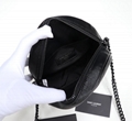 Saint Laurent Vinyle Round Camera Bag ysl round circle vinyle bag Ysl Chain bag