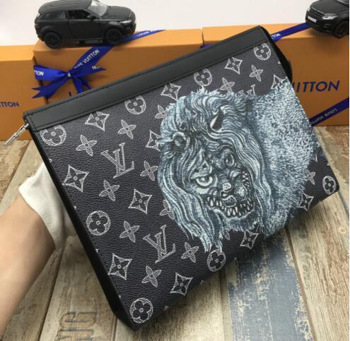               MEN Clutch bag               Pochette Voyage     en's Clutches 12