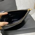 Yves Saint Laurent Matelasse Leather Monogram Clutch Bag in beige     clutch 14
