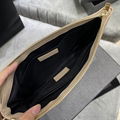 Yves Saint Laurent Matelasse Leather Monogram Clutch Bag in beige     clutch 6