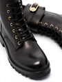 Versace Safety Pin Leather Boots