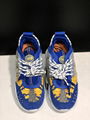 Versace Chain Reaction Sneakers Blue Women men lace up shoes 