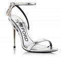 Tom Ford LAMINATED EEL PADLOCK NAKED SANDAL