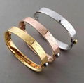 Louis Vuitton Gold Nanogram Cuff 