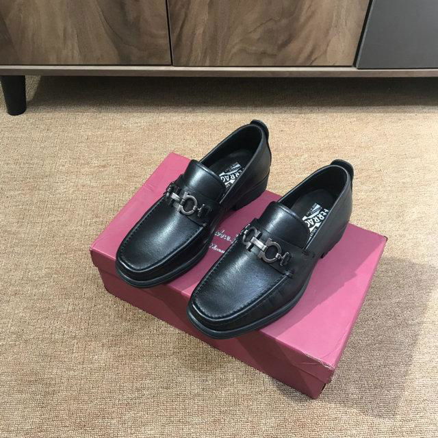 Ferragamo Men's Leather Loafers men black