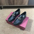 Ferragamo Men's Leather Loafers men black