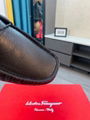 Cheap shoes Salvatore Ferragamo Men's Parigi Embossed Leather Gancini Drivers 