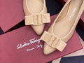Salvatore           Women's Vivanappa Sella Pointed Toe Logo Bow Leather Flats 2