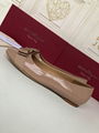 SALVATORE           Women's Varina Ballet Flat Ladies Patent leather Bow Flats 8