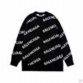            Logo Knit All-over Sweater In Beige Black men logo sweaters women 4