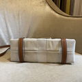       Woody Canvas Tote Bag       Cotton Canvas & Shiny Calfskin With Woody 4