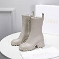 Chloe Betty logo embossed rubber boots Chloe rain boots