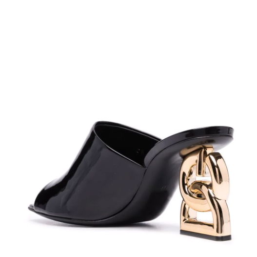 Dolce & Gabbana DG-heel mules