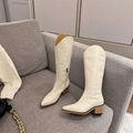 Isabel Marant leather Martin knee high boots