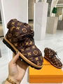 Louis Vuitton Pillow Comfort Ankle Boots Shoes LV snow boots