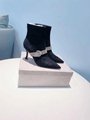            Kaza 90mm suede ankle boots Ladies crystal-embellished buckle boots 5