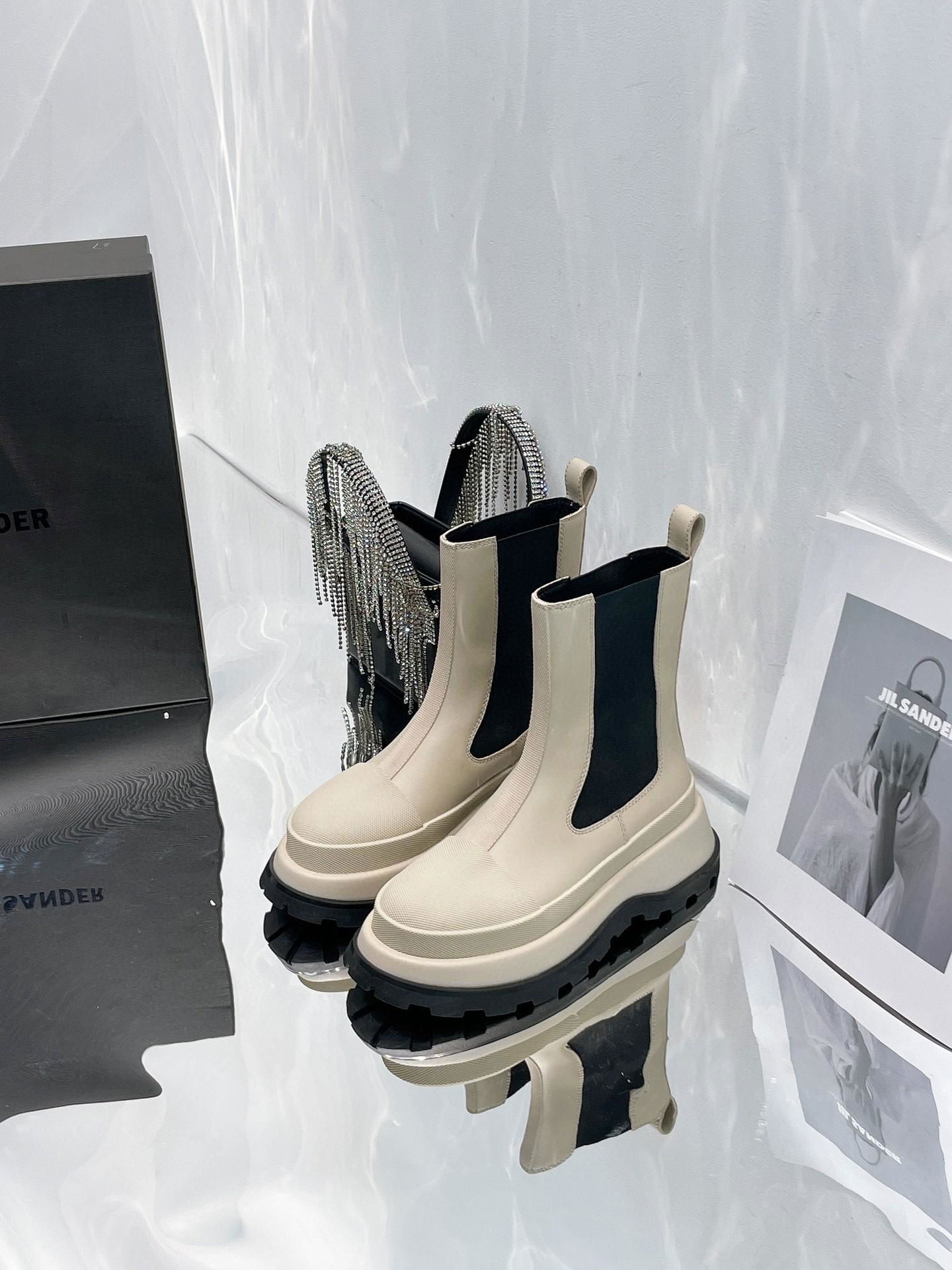 Jil Sander Chelsea Boots Women