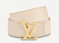 LV INITIALS 30 MM REVERSIBLE BELT Louis Vuitton Women Monogram Canvas belts