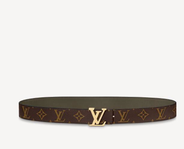     NITIALS 30 MM REVERSIBLE BELT               Women Monogram Canvas belts 4