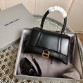 BALENCIAGA Hourglass Small leather tote