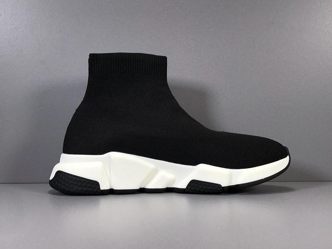            Speed slip on knitted mid top trainers Fashion            Knit boots 12