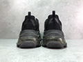 Balenciaga Triple S Mesh & Leather Clear sole Sneaker