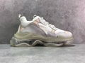 Balenciaga Triple S Mesh & Leather Clear sole Sneaker Fashion Triple s Trainers 