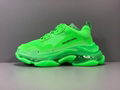            Triple S Mesh & Leather Clear sole Sneaker Fashion Triple s Trainers  13