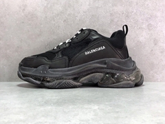            Triple S Mesh & Leather Clear sole Sneaker Fashion Triple s Trainers  (Hot Product - 1*)